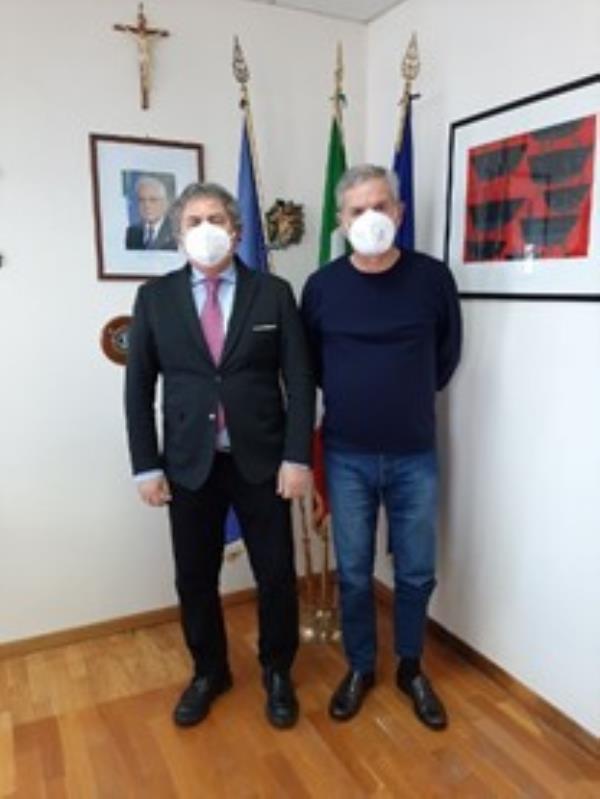 images Gioia Tauro, Mancuso incontra il presidente dell’"autorità di sistema&nbsp; portuale dei mari Tirreno meridionale e Ionio”&nbsp;