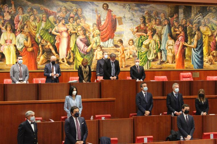 images Tragedia della Fiumarella 60 anni dopo: il Consiglio regionale osserva un minuto di silenzio 