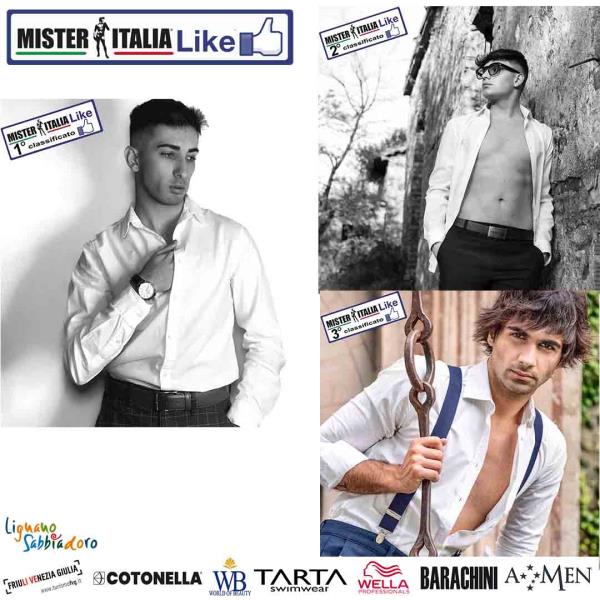 images Mister Italia 2021: sul podio Francesco Perri di Cosenza e Domenico Lopilato di Badolato