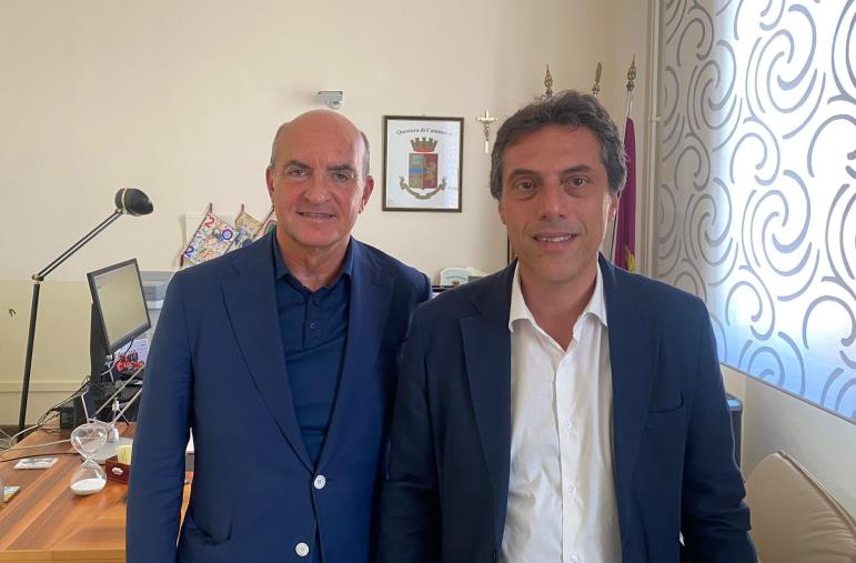 images Catanzaro, il sindaco Fiorita ha incontrato il questore Agricola 