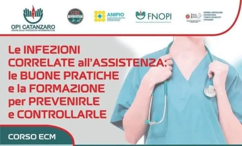 images Catanzaro, corso di formazione infermieri: si discuterà di infezioni correlate all'assistenza