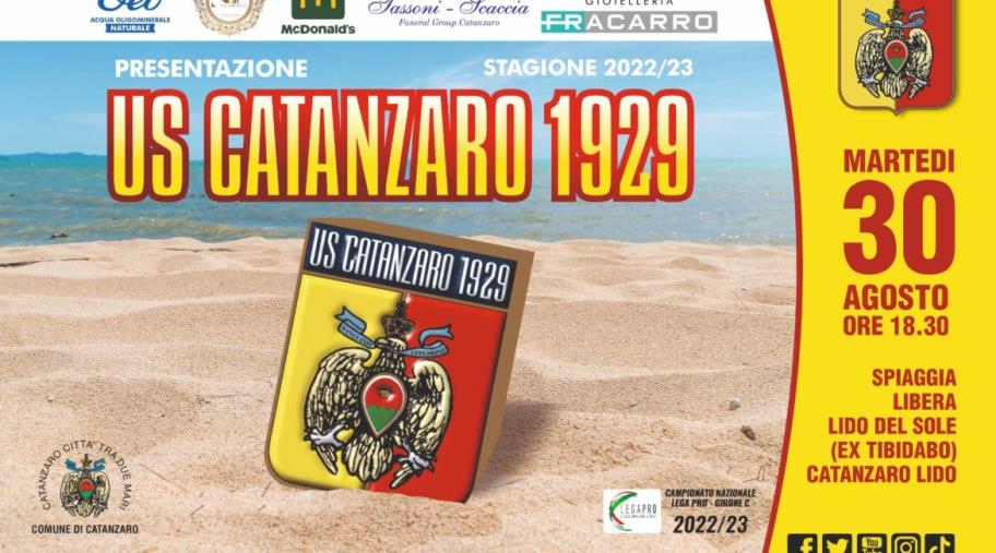 images Us Catanzaro, il 30 agosto la presentazione ufficiale della squadra a Giovino