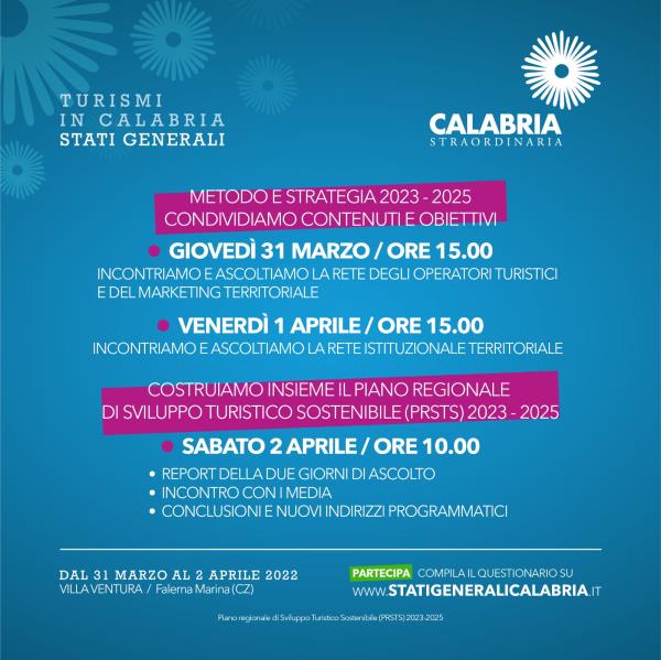 images Stati Generali del Turismo, Orsomarso: "Successo straordinario, nuova scommessa per questa terra"