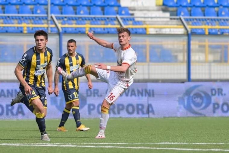 images Us Catanzaro 1929, Roberto Pierno: "Il gol l’ho dedicato al mio amico Nicolas"