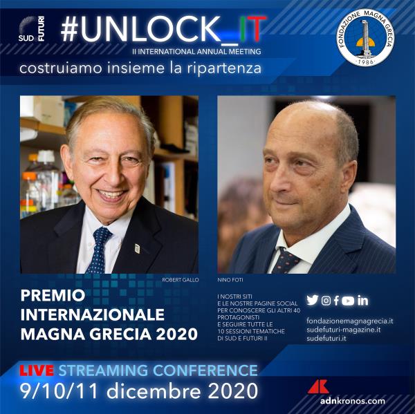 #UNLOCK_IT. Al virologo Robert Gallo il premio internazionale Magna Grecia images #UNLOCK_IT. Al virologo Robert Gallo il premio internazionale Magna Grecia