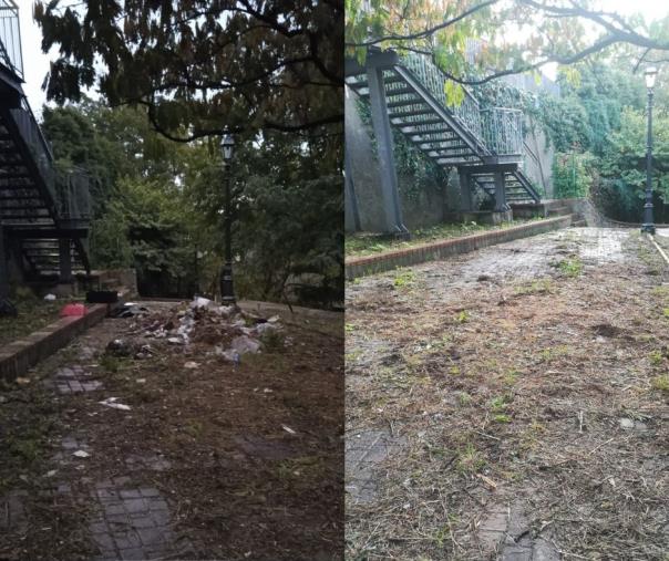 images Ripulito Parco Longo a Catanzaro, Sergi: "Sinergia tra Comune e cittadini per tutelare gli spazi pubblici"