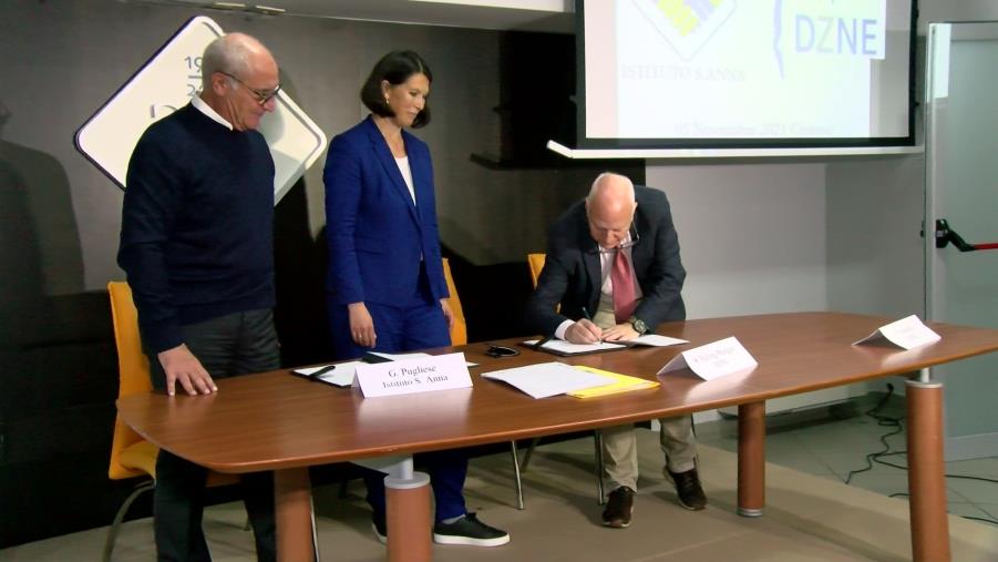 images Crotone. Si è rinnovata la convenzione tra l'Istituto S. Anna e DZNE, istituto tedesco per le malattie neurologiche