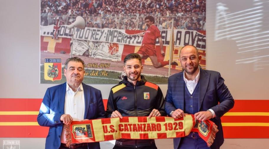 images Us Catanzaro 1929, Dimitrios Sounas in giallorosso fino al 2024