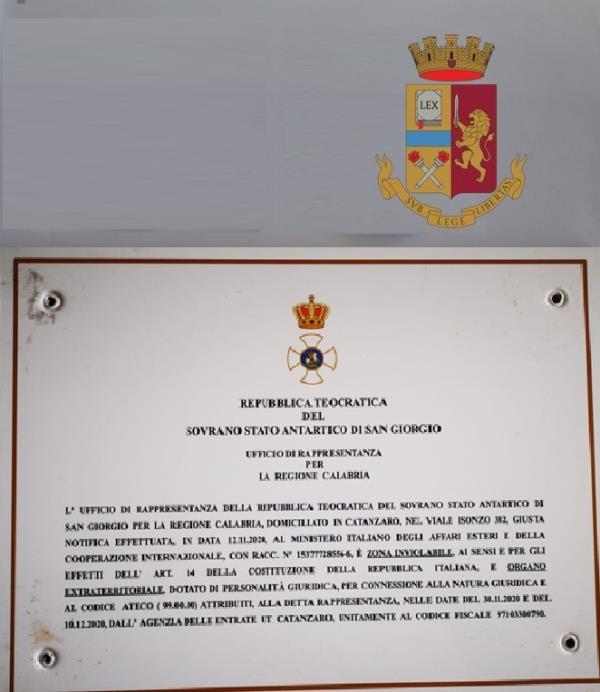 Documenti, finanziamenti e altre follie: i dettagli del blitz sullo Stato Antartico di San Giorgio (I NOMI) images Documenti, finanziamenti e altre follie: i dettagli del blitz sullo Stato Antartico di San Giorgio (I NOMI)