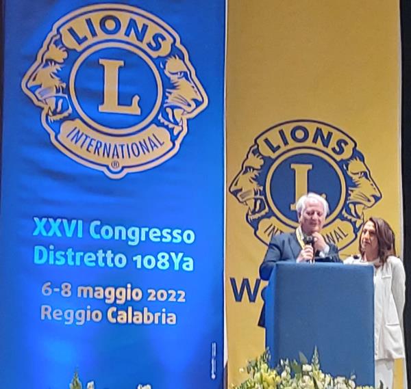 images E’ Franco Scarpino il nuovo Governatore del Distretto Lions 108Ya: a luglio i lavori programmatici al Politeama di Catanzaro