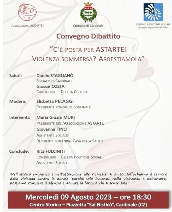 Violenza sommersa, anche a Cardinale Astarte installerà una cassetta postale per le segnalazioni images Violenza sommersa, anche a Cardinale Astarte installerà una cassetta postale per le segnalazioni