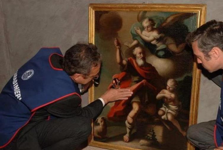 images Furti di opere d'arte, straordinario ritrovamento dei Carabinieri di Reggio