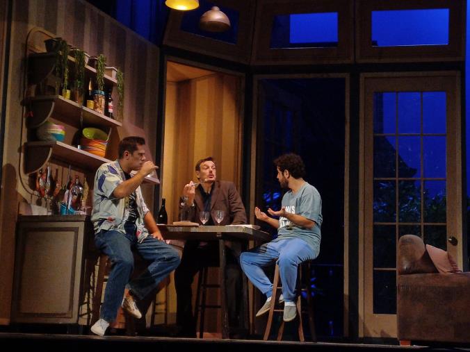 images AMA Calabria, al Comunale di Catanzaro diverte l'umorismo di "Tre uomini e una culla"