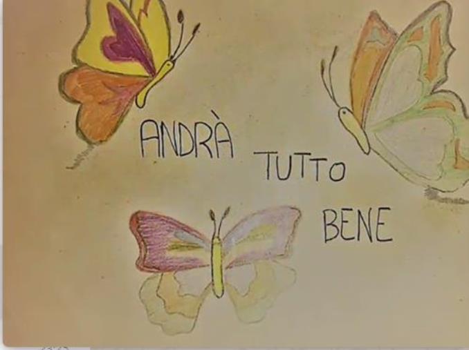 images #iorestoacasa. Il messaggio emozionante e di speranza dell'Istituto Marconi di Petilia Policastro