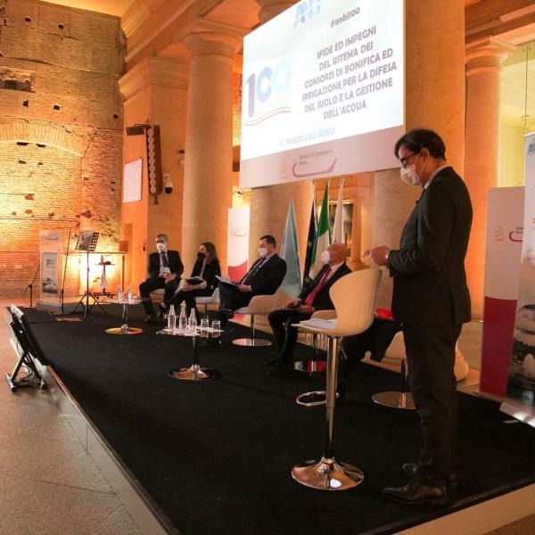 images Centenario della Bonifica a Roma, c'era anche il Consorzio Ionio Catanzarese: "Obiettivo è la disponibilità alimentare che dipende dall’irriguo"
