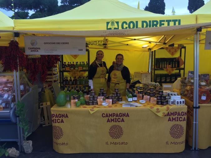 images Coldiretti. Domenica il mercato di Campagna amica si terrà nel piazzale dell'hotel Olimpo  