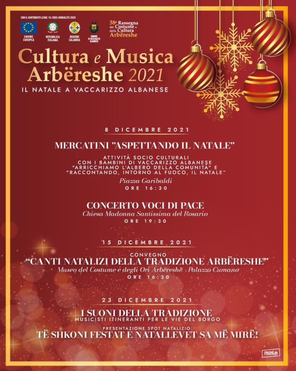 Vaccarizzo Albanese. Festività, mercoledì 8 le iniziative nel salotto diffuso di Vakarici images Vaccarizzo Albanese. Festività, mercoledì 8 le iniziative nel salotto diffuso di Vakarici