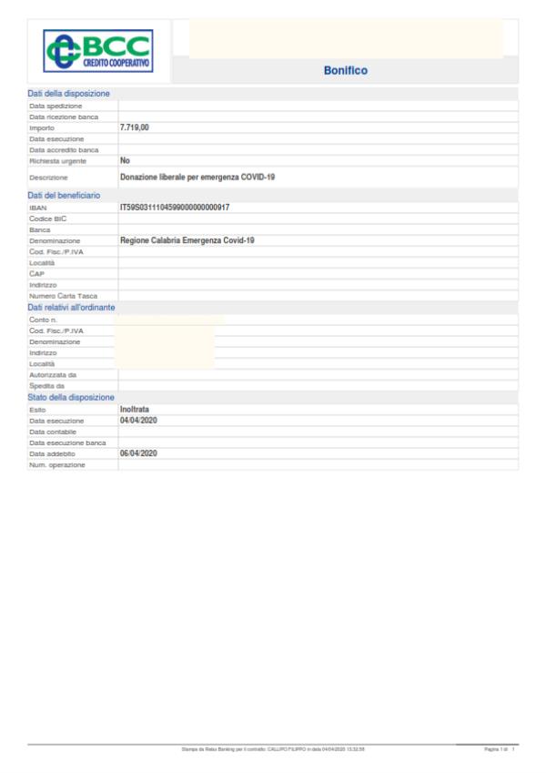 Coronavirus. Callipo (Io resto in Calabria): "Dopo i miei appelli, molti politici calabresi stanno donando parte dei loro compensi per l'emergenza" images Coronavirus. Callipo (Io resto in Calabria): "Dopo i miei appelli, molti politici calabresi stanno donando parte dei loro compensi per l'emergenza"