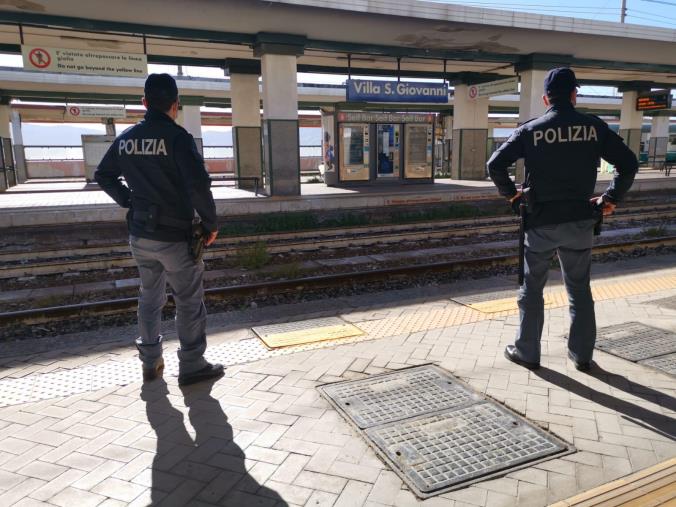 Stazioni e treni più sicuri: innalzato il livello di controlli della Polfer Calabria