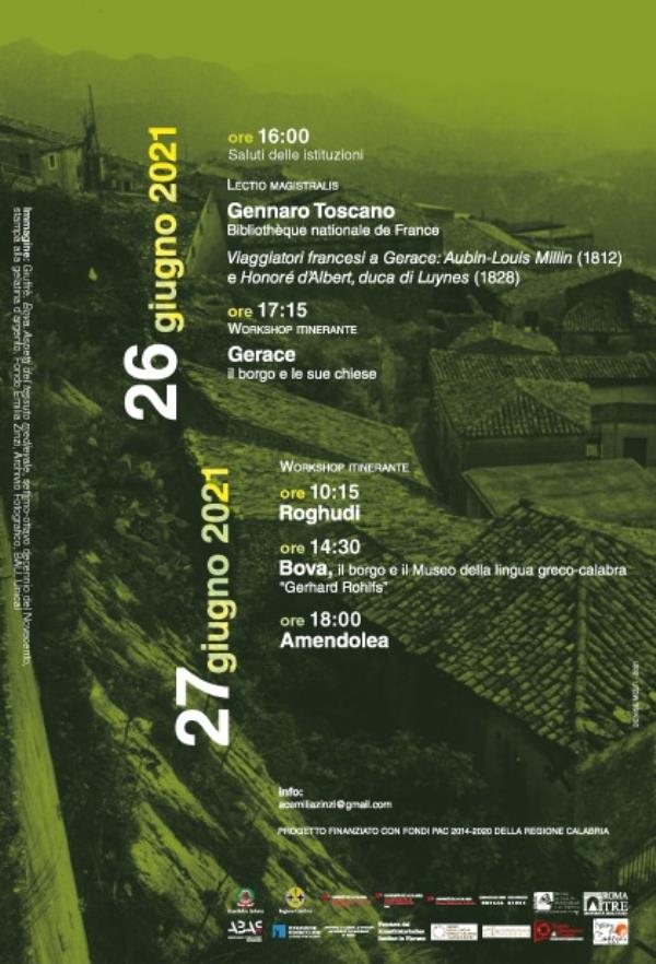 Paesaggio storico e fotografia. Gerace, Roghudi, Bova e Amendola: workshop organizzato dall'associazione "Emilia Zinzi" images Paesaggio storico e fotografia. Gerace, Roghudi, Bova e Amendola: workshop organizzato dall'associazione "Emilia Zinzi"