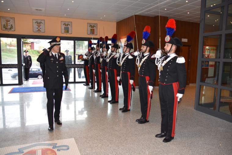 Il generale Nistri a Catanzaro incontra i carabinieri del maxi blitz "Rinascita Scott" images Il generale Nistri a Catanzaro incontra i carabinieri del maxi blitz "Rinascita Scott"