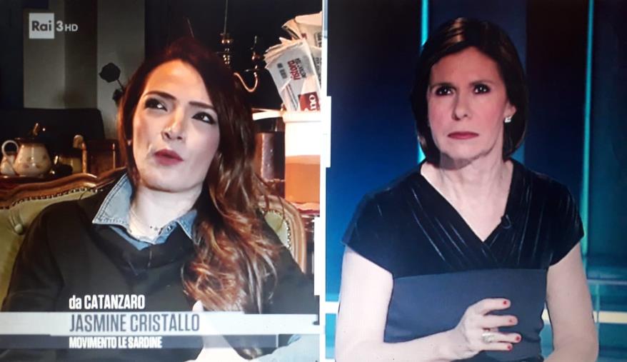 Jasmine Cristallo su Rai3: "Noi incisivi in poco tempo". Borgonzoni (Lega): "Servono idee oltre a contestare" images Jasmine Cristallo su Rai3: "Noi incisivi in poco tempo". Borgonzoni (Lega): "Servono idee oltre a contestare"