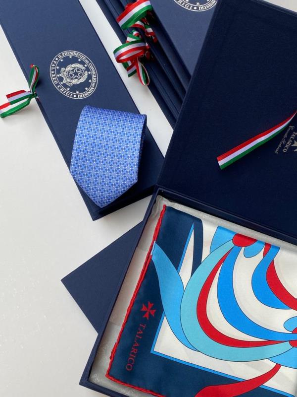 images Il catanzarese Maurizio Talarico porta il made in Italy al G7 in Inghilterra: Draghi sceglie le sue cravatte 