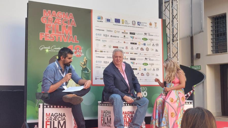 images MGFF. Il premio Oscar di origini calabresi, Nick Vallelonga, apre il ciclo di Masterclass al San Giovanni