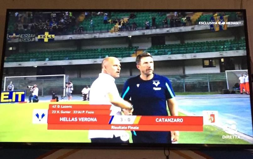 images Coppa Italia. Verona vs Catanzaro: 3-0 finale. Aquile battute al Bentegodi dopo una prova generosa 