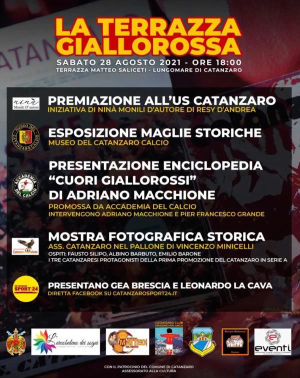 La terrazza "Saliceti" di Catanzaro lido si tinge di giallorosso per la nuova stagione: sabato l'inaugurazione images La terrazza "Saliceti" di Catanzaro lido si tinge di giallorosso per la nuova stagione: sabato l'inaugurazione