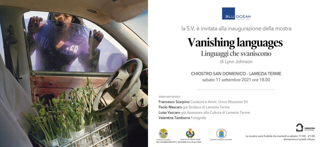 Lamezia Terme. Fotografia, sabato inaugura "Vanishing Languages", la mostra di Lynn Johnson images Lamezia Terme. Fotografia, sabato inaugura "Vanishing Languages", la mostra di Lynn Johnson