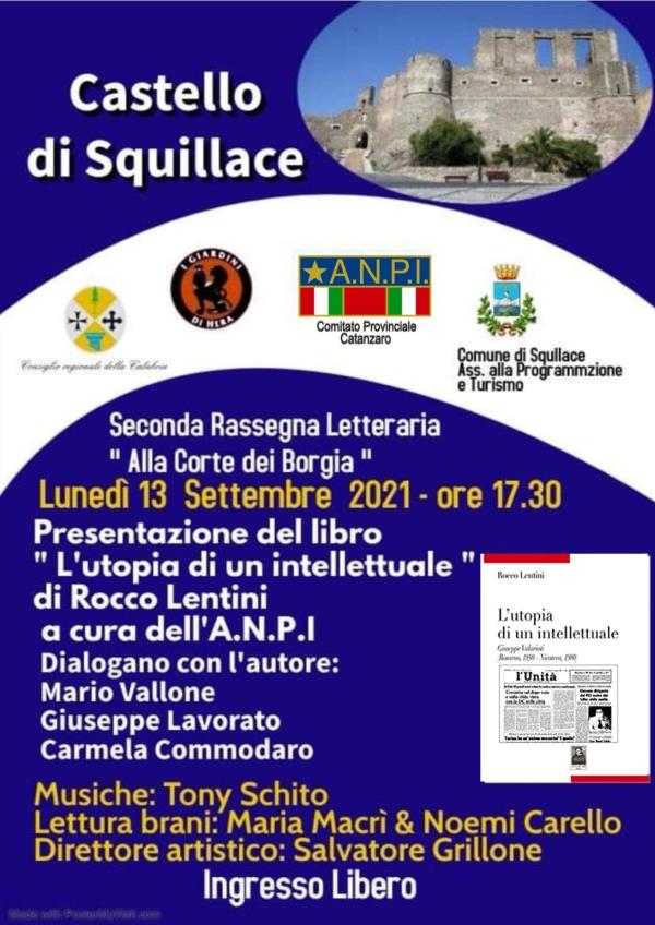 Squillace. Appuntamento al Castello il 13 e il 15 settembre con i libri di Rocco Lentini e don Giacomo Panizza images Squillace. Appuntamento al Castello il 13 e il 15 settembre con i libri di Rocco Lentini e don Giacomo Panizza