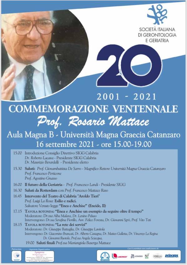 images Catanzaro. Il 16 settembre l'Umg commemora il professore Rosario Mattace