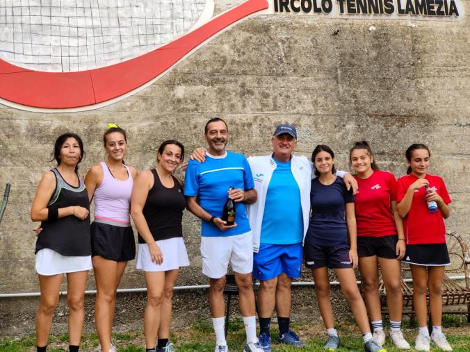 images Tennis Lamezia. La squadra femminile conquista per la prima volta la serie C