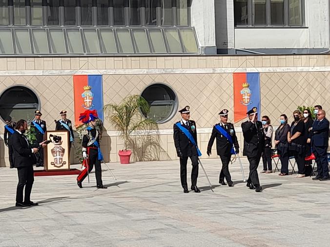 images Cambio al Comando della Legione Calabria: arriva il generale Salsano. Dopo due anni l'arma saluta Paterna&nbsp;&nbsp;