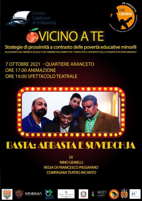 Catanzaro: il progetto “Vicino a te…” riparte dalle sue attività per curare le povertà educative images Catanzaro: il progetto “Vicino a te…” riparte dalle sue attività per curare le povertà educative