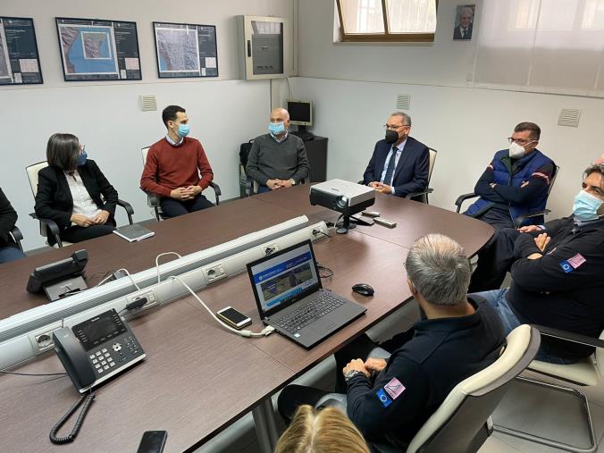 images Comitato di Sorveglianza POR Calabria: visita anche al Multirischi Arpacal