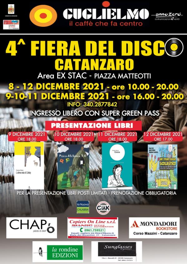 images Catanzaro, All'Ex Stac inizia la 4° Fiera del Disco dall'8 al 12 dicembre