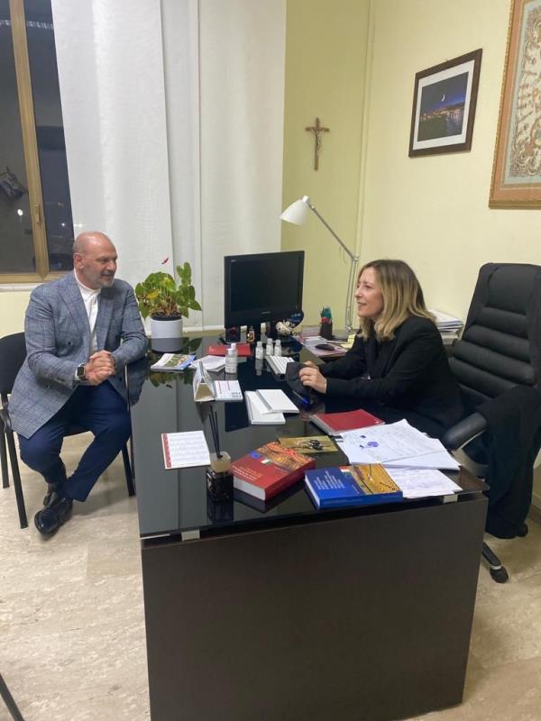 images Sociale e ambiente al centro di un incontro tra Marino (Vitambiente) e la senatrice Vono