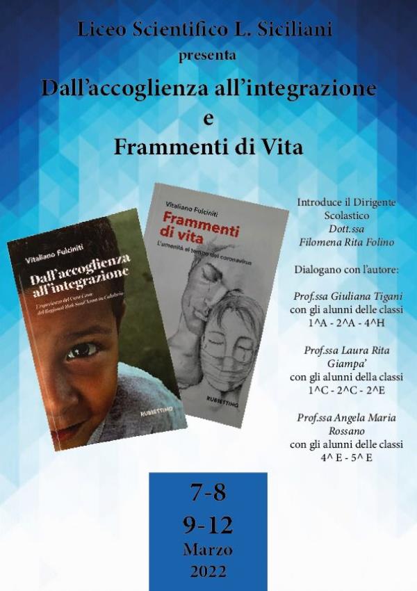 images Catanzaro, gli studenti del Liceo Siciliani dialogano con l'autore Vitaliano Fulciniti