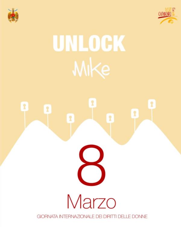 8 marzo "Unlock": a Catanzaro si "sblocca" il pregiudizio con l'opera dell'artista Mike Crispino images 8 marzo "Unlock": a Catanzaro si "sblocca" il pregiudizio con l'opera dell'artista Mike Crispino