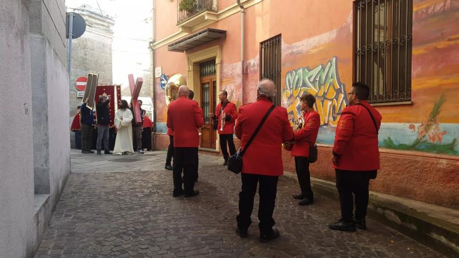 images La Naca, i vichi e altri tesori di Catanzaro: girate oggi in città diverse scene de "La terra senza", il film di Moni Ovadia