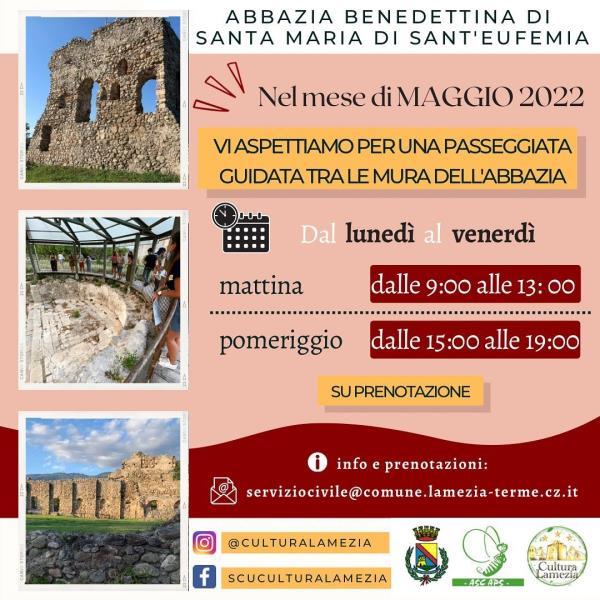 images Cultura e natura, al via il maggio dell’Abbazia Benedettina di Sant’Eufemia