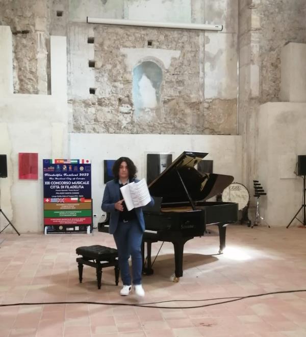 images Donato di Leo, il 15enne residente a Settingiano è tra i partecipanti al XIII Concorso musicale internazionale Città di Filadelfia