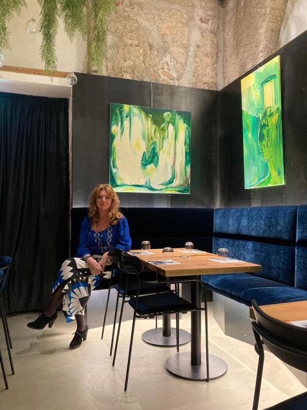 images Inaugurata a Cosenza la "Personale di pittura" di Rossella D'Aula
