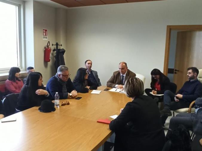 images L'assessore Calabrese con sindacati ed ex lavoratori Centri per l'impego: "Con il programma Gol Calabria contrattualizzate 106 persone"