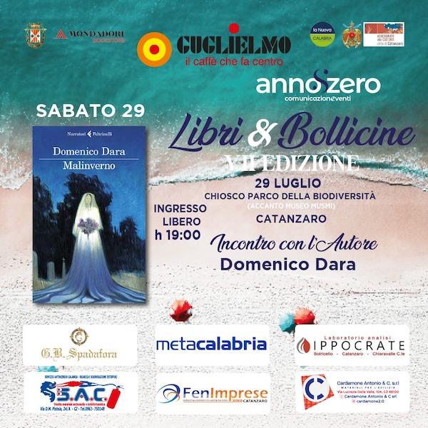 images "Libri&Bollicine", ultimo appuntamento con Malinverno di Domenico Dara