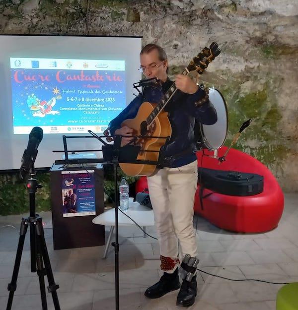 "Cuore Cantastorie", Berti rappresenta "Fuga in Egitto" in omaggio a Borghi e Profazio images "Cuore Cantastorie", Berti rappresenta "Fuga in Egitto" in omaggio a Borghi e Profazio