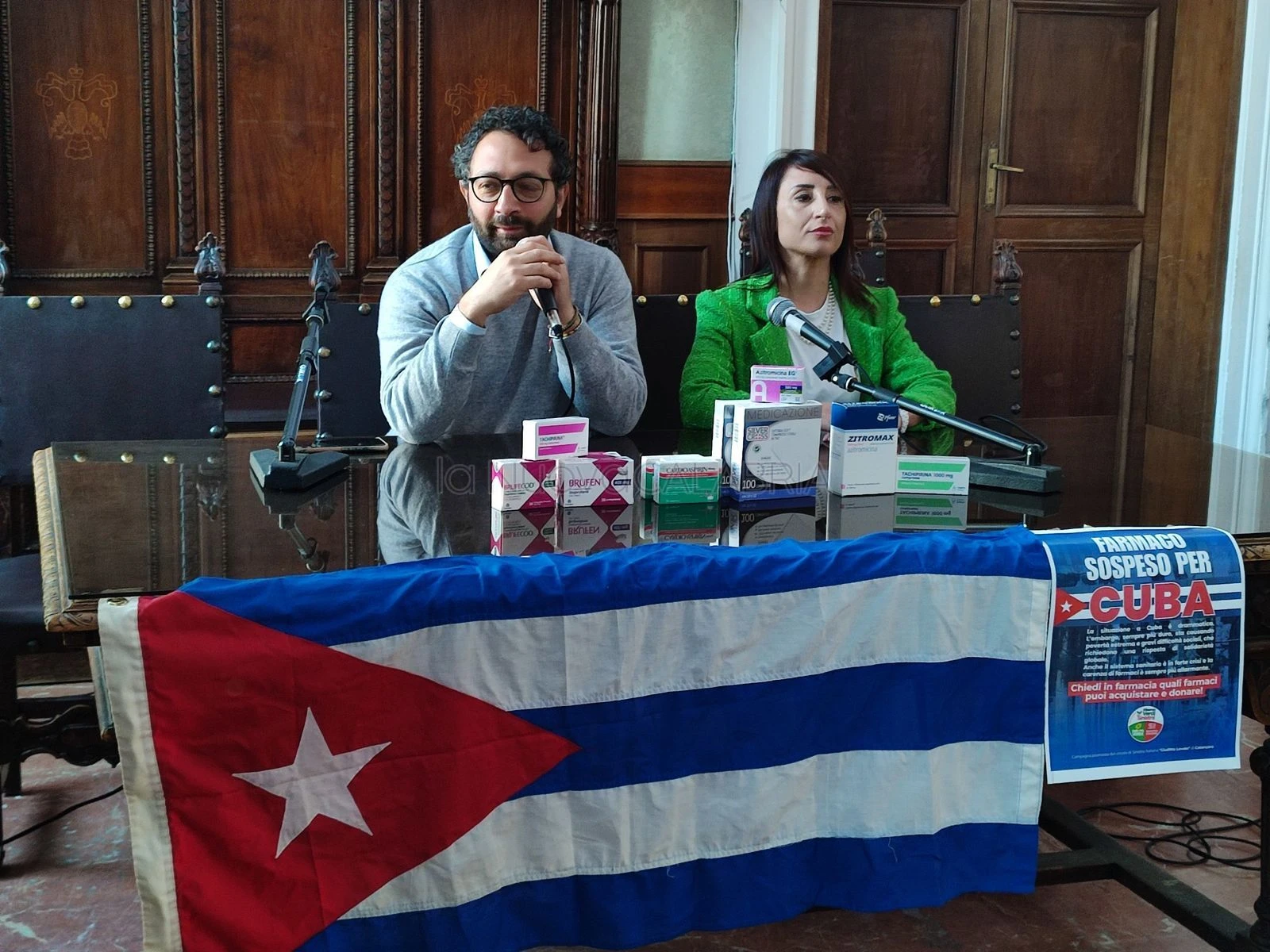 Catanzaro, in partenza domani da Riace le donazioni raccolte da SI con "Il Farmaco Sospeso per Cuba"