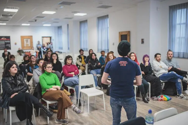 images Performing porta all’Accademia di Belle Arti di Catanzaro un pezzo di Hollywood